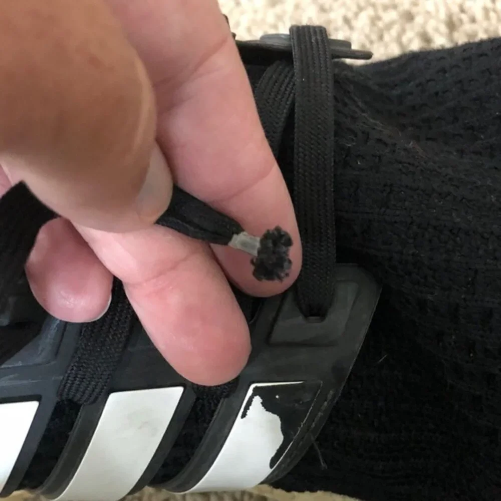 Adidas Black  Running Shoes men’s size 10